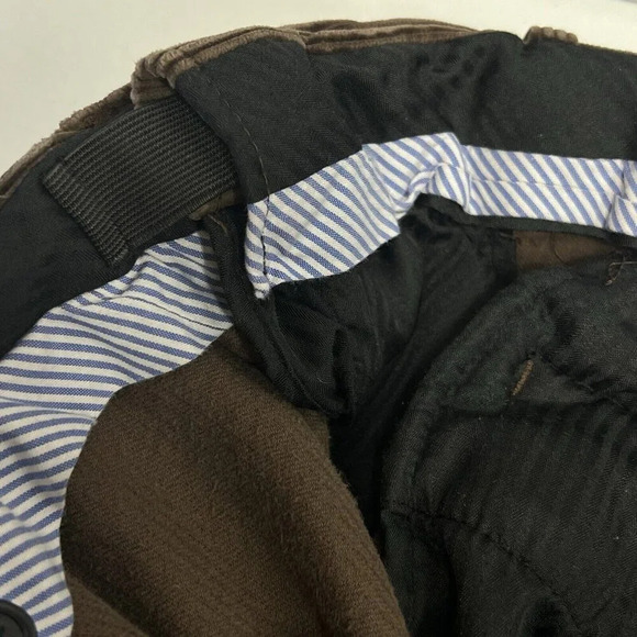 LANDS END Brown Traditional Fit Corduroy Pants 36 X 31.5 Comfort Waist Pleats - Picture 7 of 7